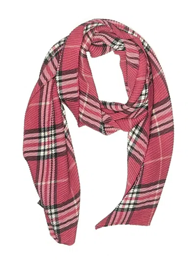 Pre-owned Fraas Scarf In Burgundy