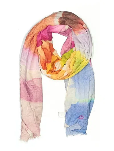 Pre-owned Fraas Scarf In Pink