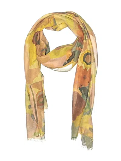 Pre-owned Fraas Scarf In Yellow