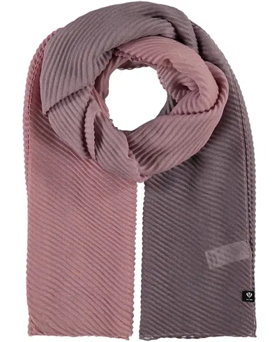 Fraas Women's Ombre Plisse Scarf In Lilac