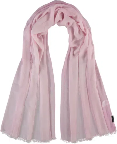 Fraas Women's Solid Wrap In Light Rose