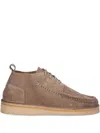 Fracap Camp Suede Lace-up Boots