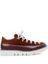 Fracap Indian Low-top Boots In Brown