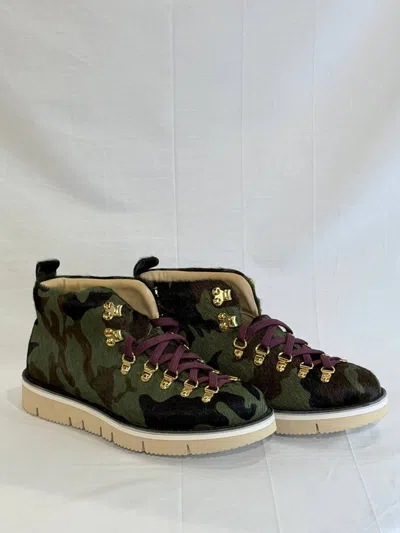 Fracap Women's Camo Boot In Green