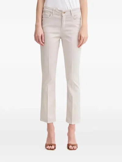 Fracomina Belt-loops Jeans In Neutral