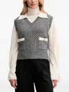 Fracomina Cable-knit Pocket Knitwear In Multi