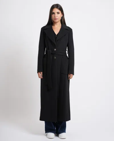 Fracomina Coats In Black