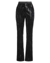 Fracomina Gold Woman Pants Black Size 10 Polyester, Elastane In Black