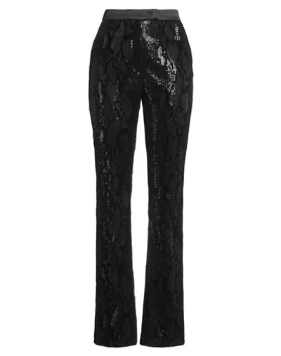 Fracomina Gold Woman Pants Black Size 10 Polyester, Elastane
