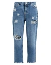 Fracomina Jeans Woman Jeans Blue Size 29 Cotton In Blue