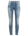 Fracomina Jeans Woman Jeans Blue Size 31 Cotton, Elastane