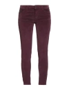 Fracomina Jeans Woman Pants Plum Size 31 Cotton, Modal, Elastane