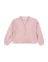 Fracomina Mini Toddler Girl Cardigan Pink Size 7 Polyester, Viscose, Elastane In Pink