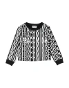 Fracomina Mini Toddler Girl Sweatshirt Black Size 6 Cotton, Elastane In Black