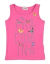 Fracomina Mini Toddler Girl T-shirt Fuchsia Size 7 Cotton, Elastane In Pink