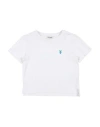 Fracomina Mini Woman T-shirt White Size 16 Cotton, Elastane In White