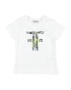 Fracomina Mini Woman T-shirt White Size 6 Cotton, Elastane In White