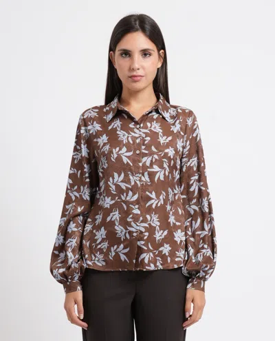 Fracomina Shirts In Brown