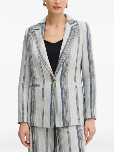 Fracomina Single-breasted Blazer In Multi