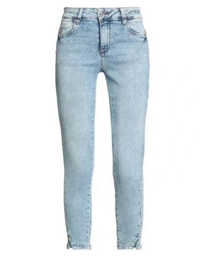 Fracomina Woman Jeans Blue Size 25 Cotton, Elastane