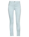 Fracomina Woman Jeans Sky Blue Size 31 Cotton, Polyester, Elastane In Blue