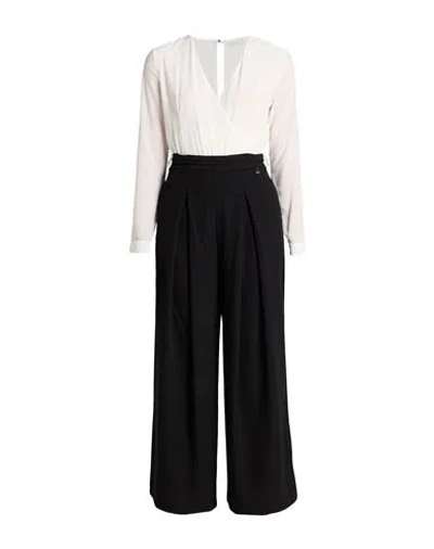 Fracomina Woman Jumpsuit White Size S Polyester, Elastane
