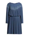 Fracomina Short Dresses In Blue