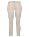 Fracomina Woman Pants Beige Size 29 Cotton, Elastane
