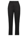 Fracomina Woman Pants Black Size 2 Polyester, Viscose, Elastane In Black