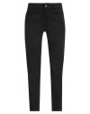 Fracomina Woman Pants Black Size 24 Cotton, Elastane