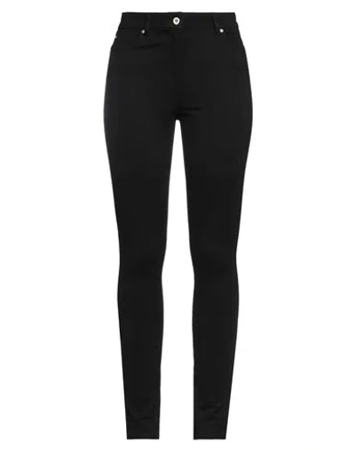 Fracomina Woman Pants Black Size 27 Viscose, Polyamide, Elastane In Multi