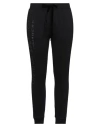 Fracomina Woman Pants Black Size 24 Cotton, Elastane In Black