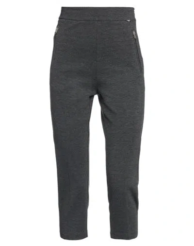 Fracomina Woman Pants Charcoal Size 4 Viscose, Nylon, Elastane In Grey