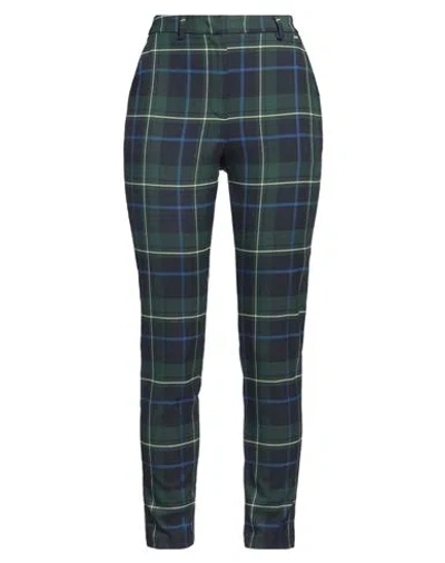 Fracomina Woman Pants Dark Green Size 10 Polyester, Viscose, Elastane