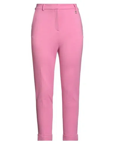 Fracomina Woman Pants Fuchsia Size 6 Rayon, Nylon, Elastane In Pink