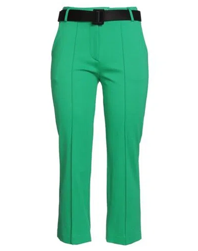 Fracomina Woman Pants Green Size 4 Viscose, Polyamide, Elastane