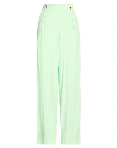 Fracomina Woman Pants Green Size 8 Viscose, Linen
