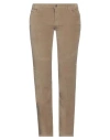 Fracomina Woman Pants Khaki Size 29 Cotton, Elastane In Beige