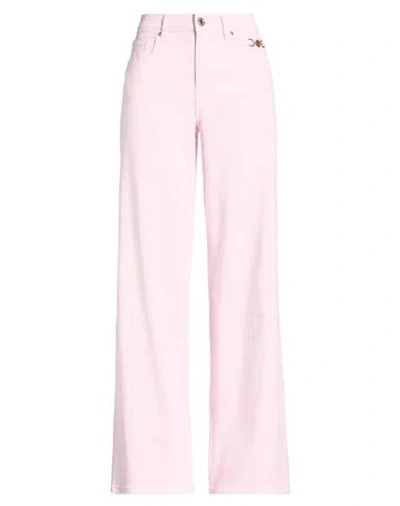 Fracomina Woman Pants Light Pink Size 32 Cotton, Elastane