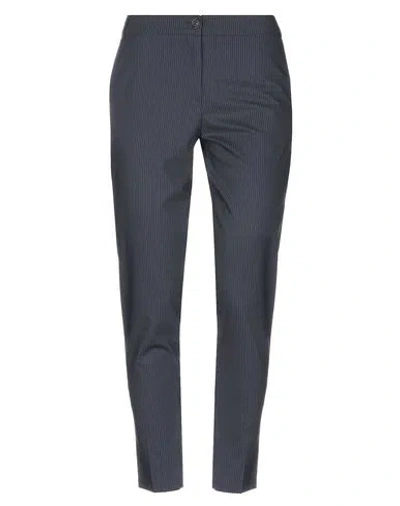 Fracomina Woman Pants Midnight Blue Size 2 Polyester, Viscose, Elastane