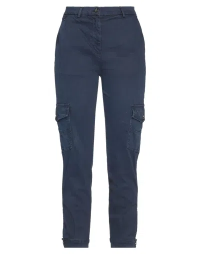 Fracomina Pants In Dark Blue
