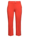Fracomina Cropped Pants In Orange