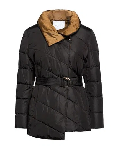 Fracomina Woman Puffer Black Size S Nylon