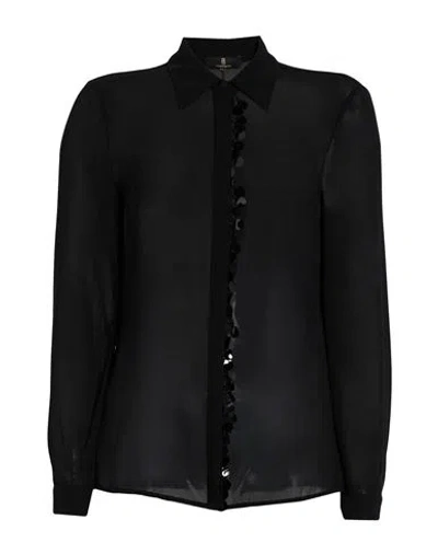 Fracomina Woman Shirt Black Size Xs Polyester