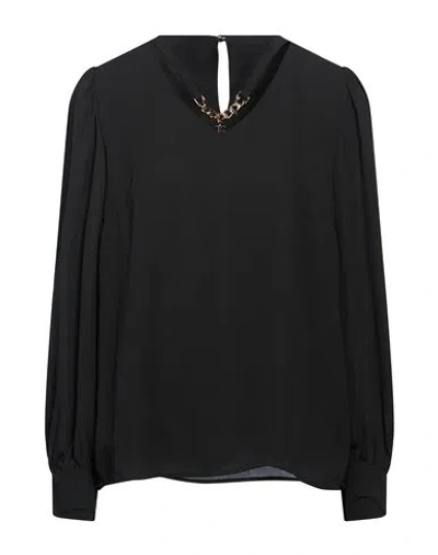 Fracomina Woman Top Black Size Xs Polyester