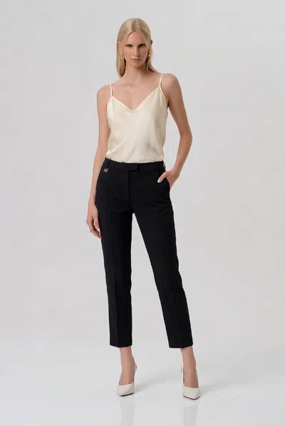 Fracomina Women's Chino Pants Black