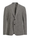 Fradi Man Blazer Khaki Size 48 Virgin Wool, Polyamide In Gray