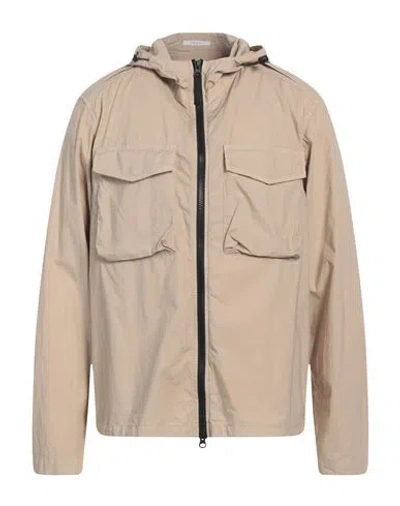 Fradi Man Jacket Beige Size Xl Cotton, Elastane In Neutral