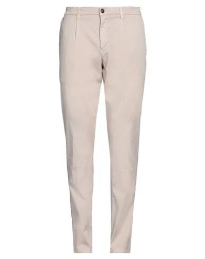 Fradi Man Pants Beige Size 31 Cotton, Lyocell, Elastane