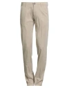 Fradi Man Pants Beige Size 33 Cotton, Elastane In Neutral